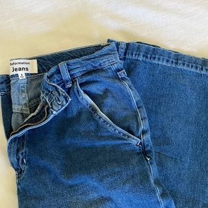 Reformation Denim Two Piece Set